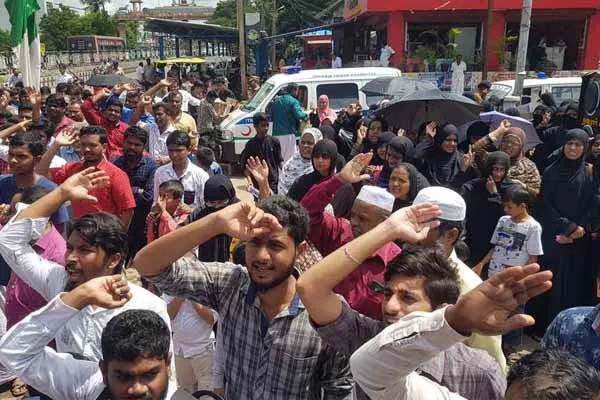protest in thiruvarur